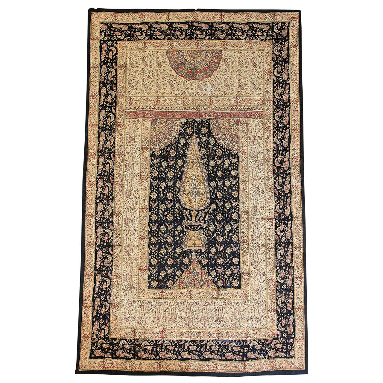 Antique Palampore Textile Made for the Persian Market, circa 1900 For Sale