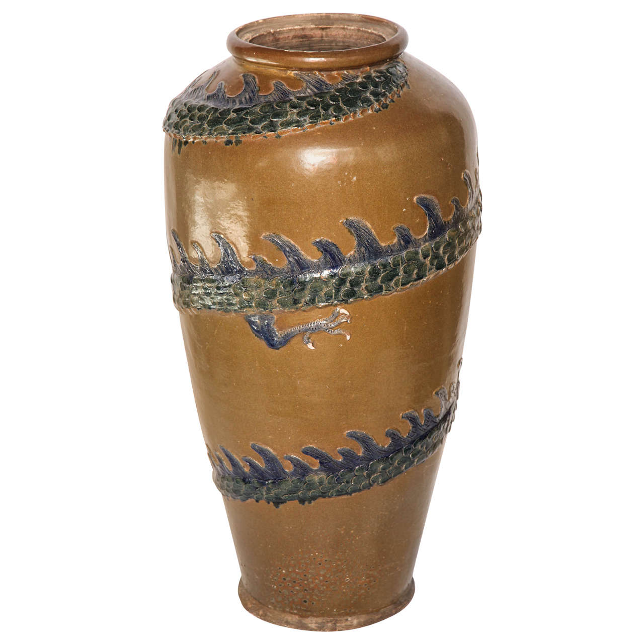 Planter Vase Ceramic Japanese 1920
s