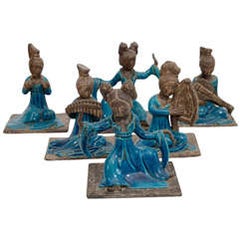 Chinese Court Musician Figurines by Zaccagnini 10