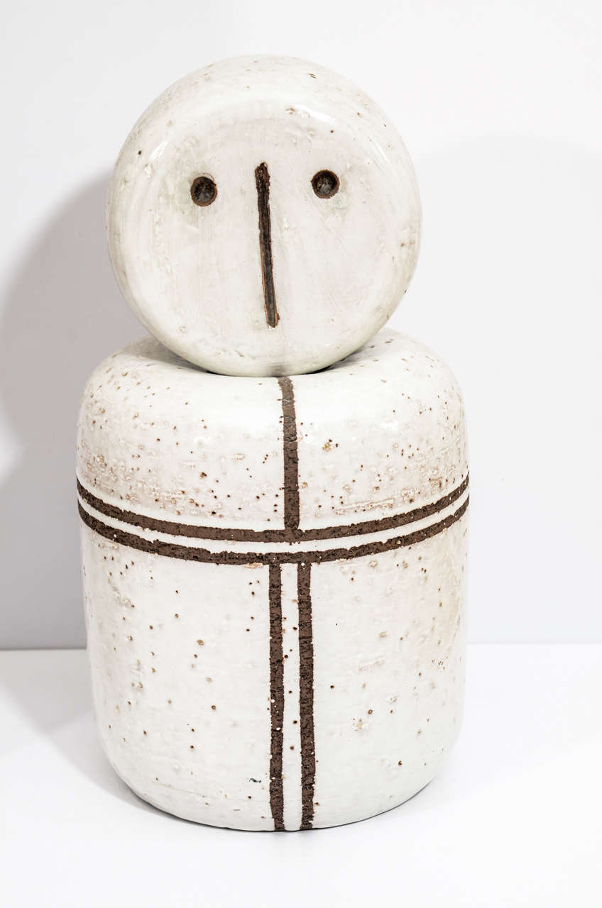 Monumental Abstract Figures by Aldo Londi for Bitossi at 1stDibs