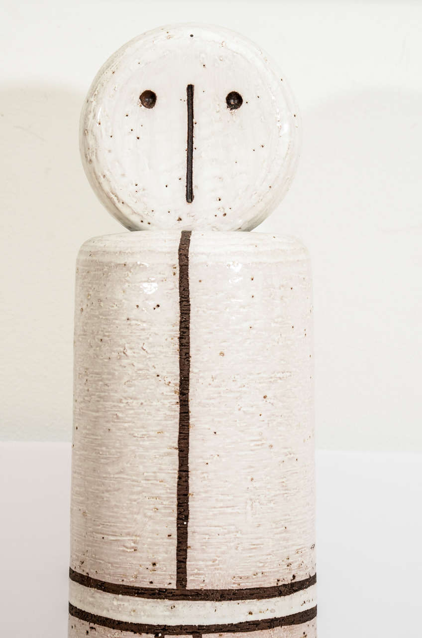 Monumental Abstract Figures by Aldo Londi for Bitossi at 1stDibs