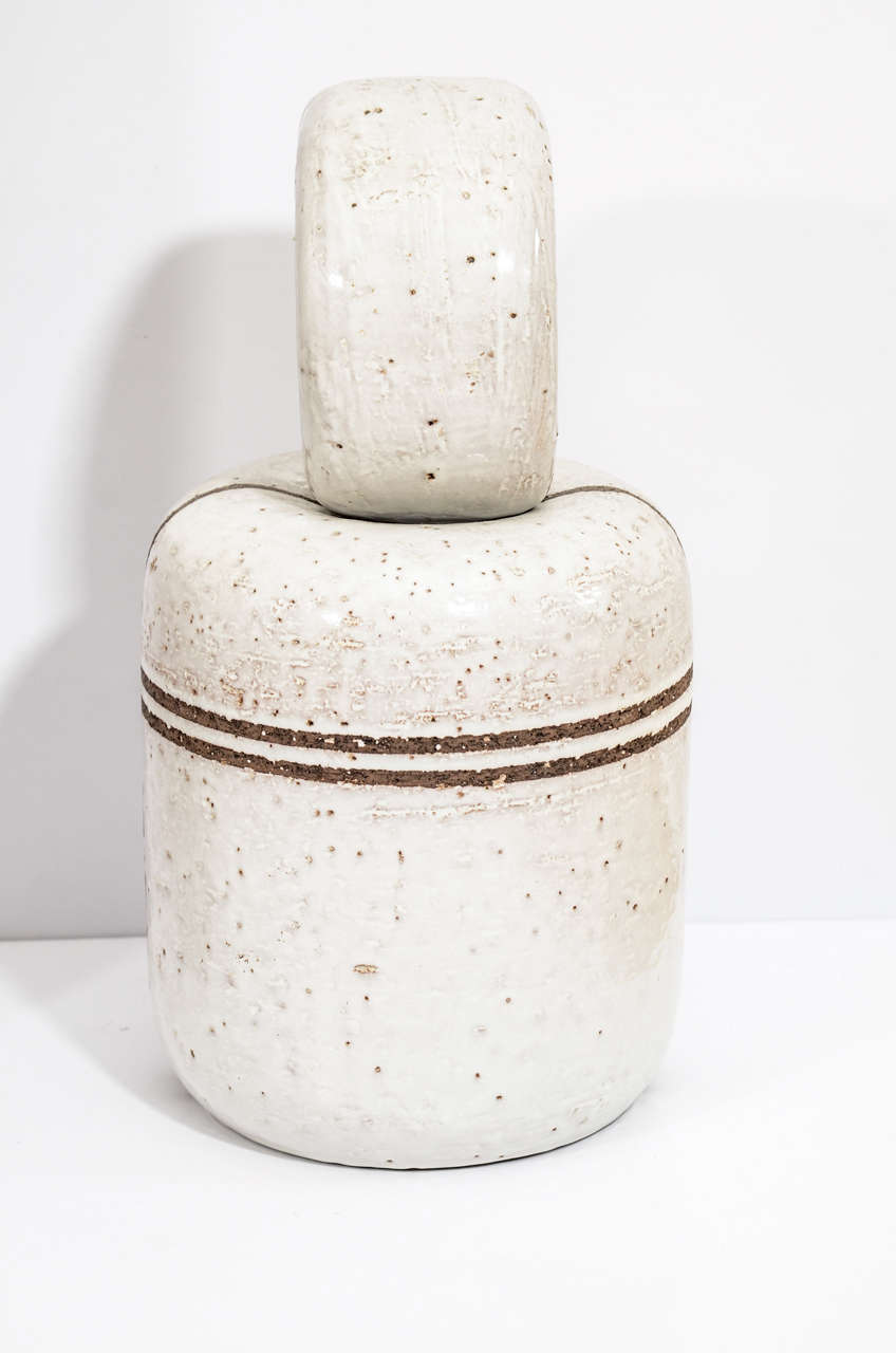 Monumental Abstract Figures by Aldo Londi for Bitossi at 1stDibs
