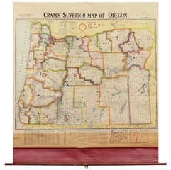 Crams Superior Map Of Oregon