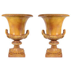 Pair of Very Large 19th Century French Urns