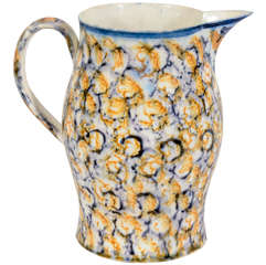 A Sponged Pearlware Jug