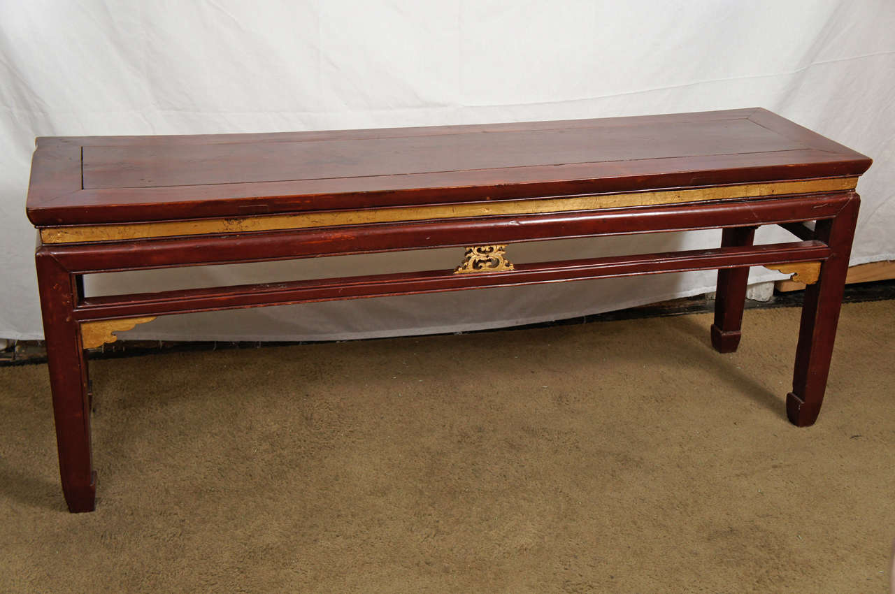 19th Century Classical Chinese Bench or Low Table