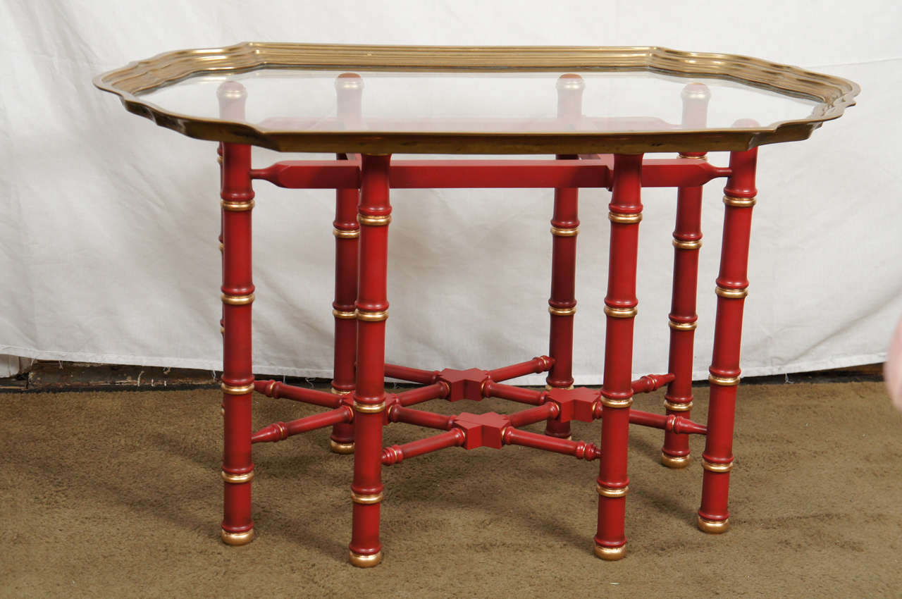 Unknown A  Vintage Chinese Chippendale Style Coffee Table