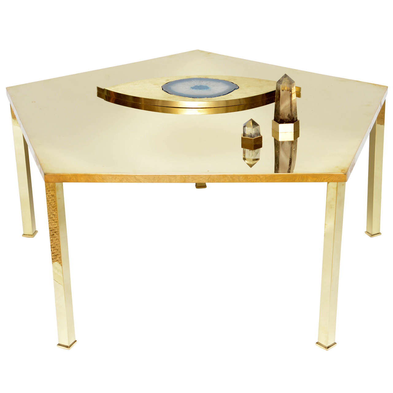 Sculptural Cocktail Table "Eye of Egypt" For Sale at 1stdibs
