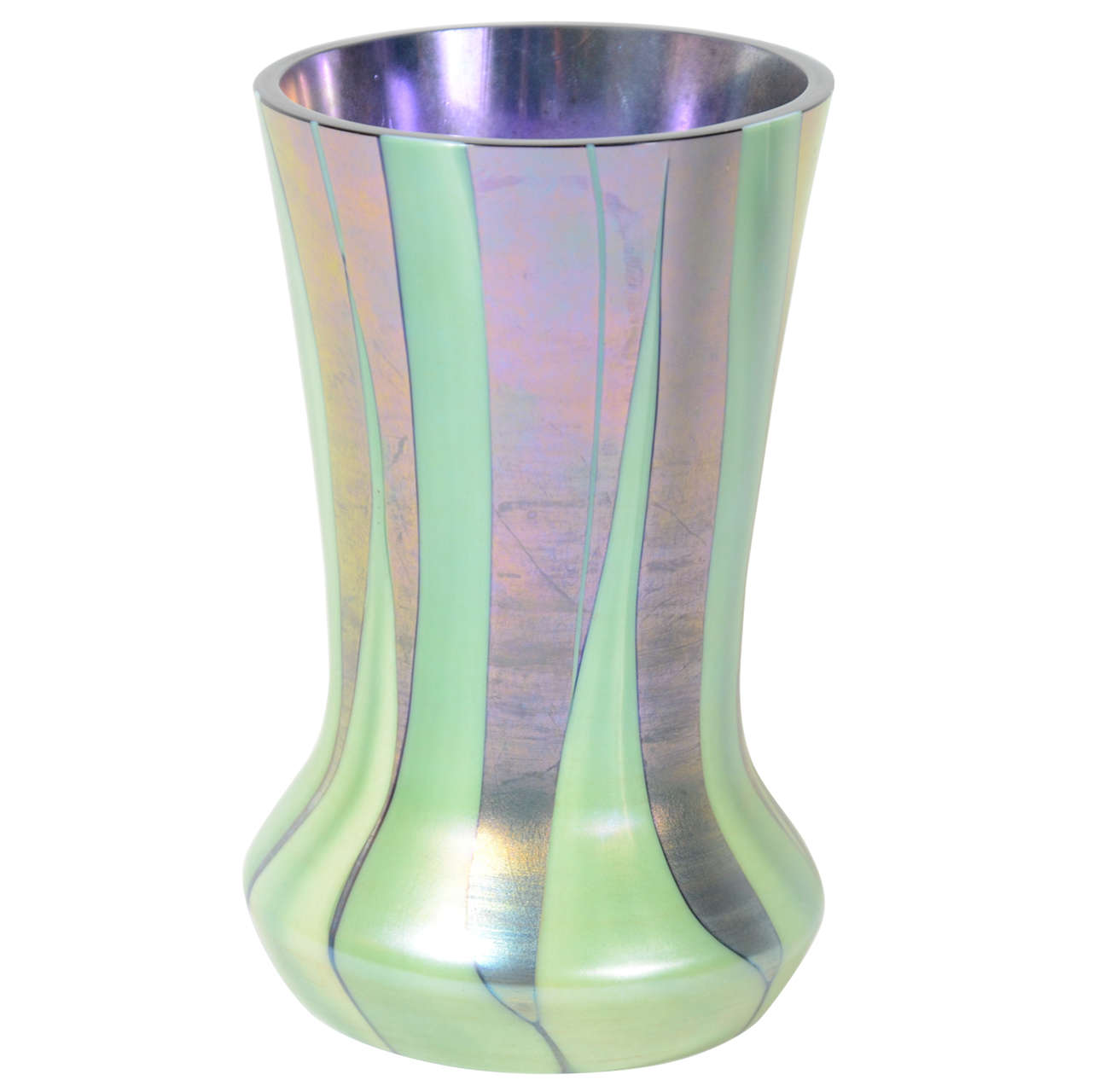 Stunning Art Deco  Glass Vase by Tiffany & Co.