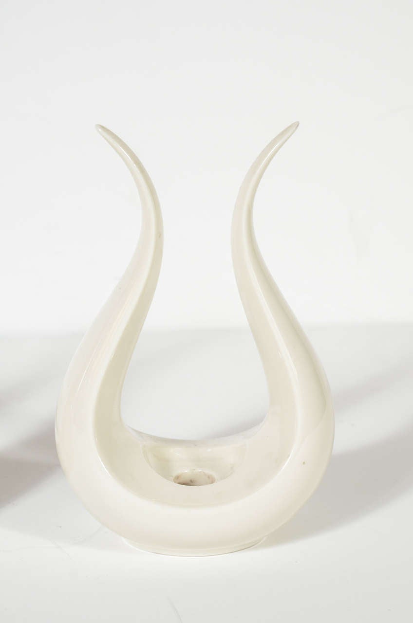 vintage lenox candle holders