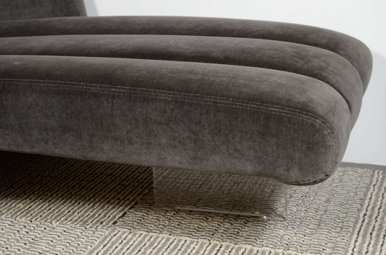 American Outstanding Omnibus Chaise Lounge by Vladimir Kagan