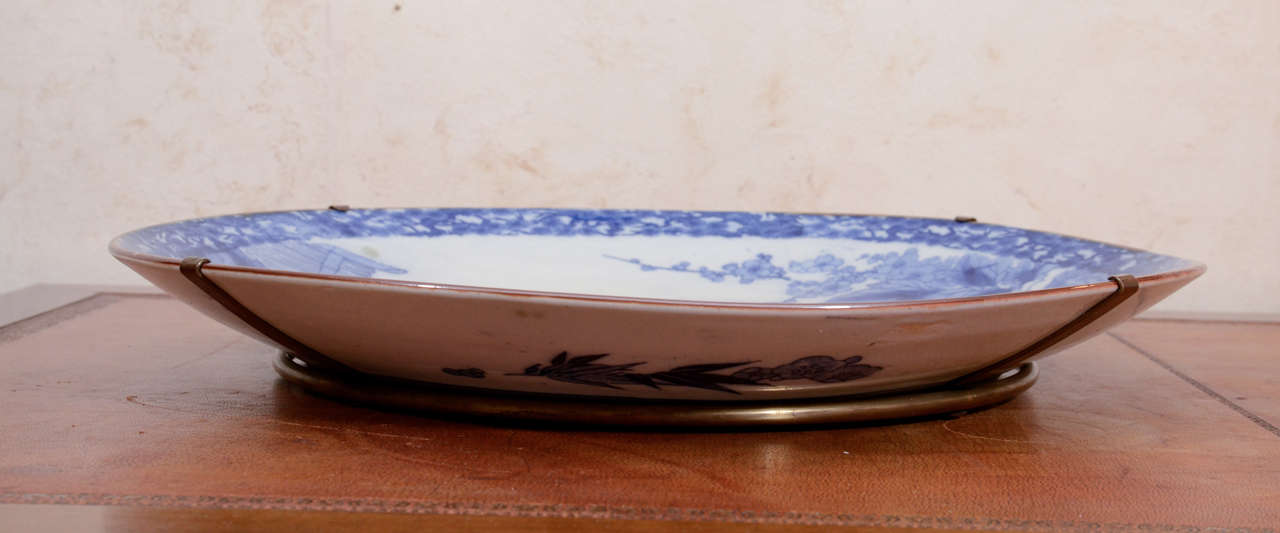 Large Japanese Meiji Igezara Charger 1