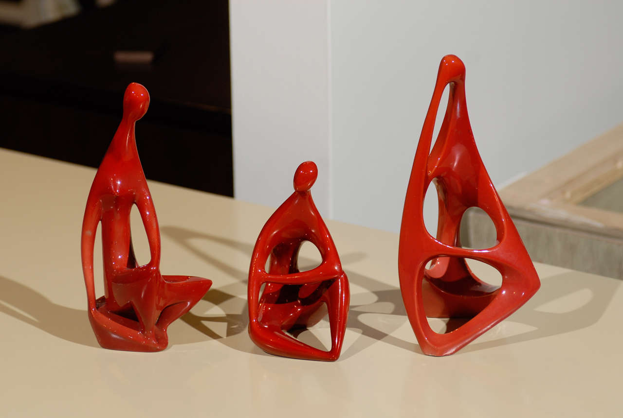 Zsolnay Figures with Red Eosin Glaze For Sale 1