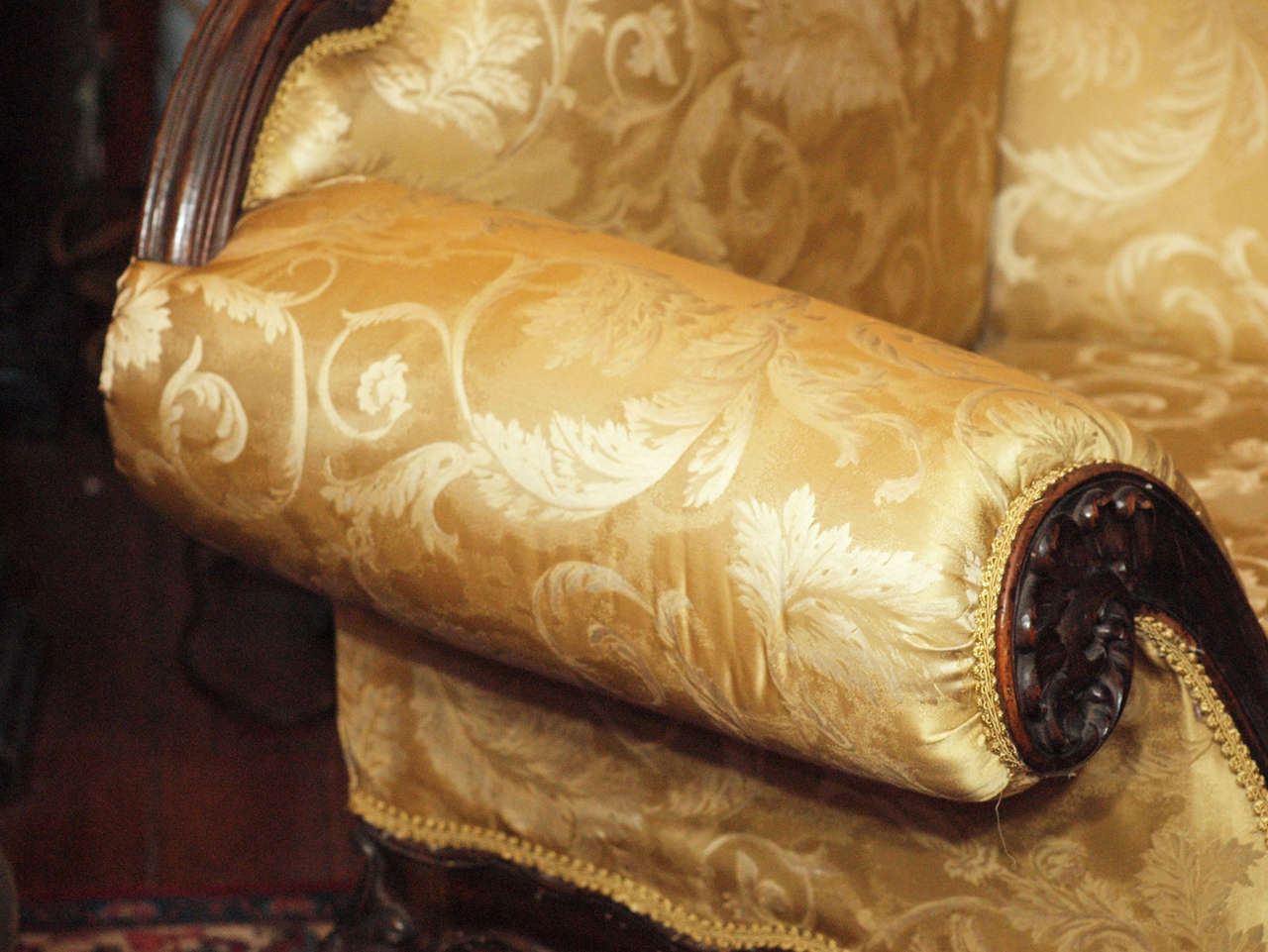 Walnut Pair of 18th c. Piedmontese Armchairs For Sale