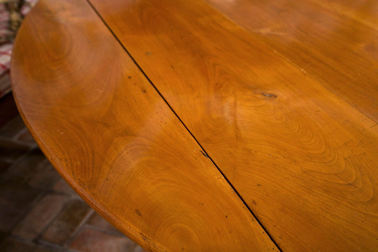 French, Cherry Drop-Leaf Table 2