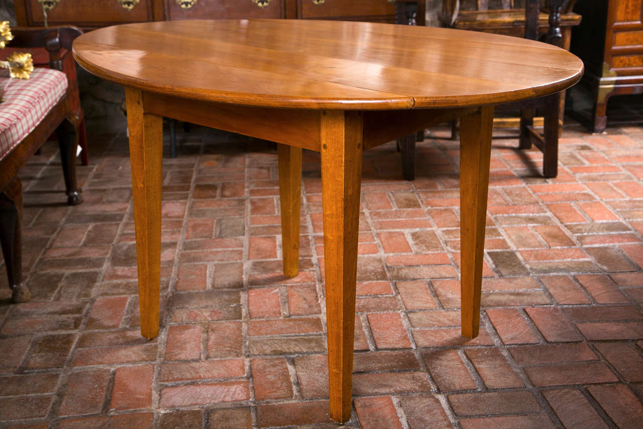 French, Cherry Drop-Leaf Table 6