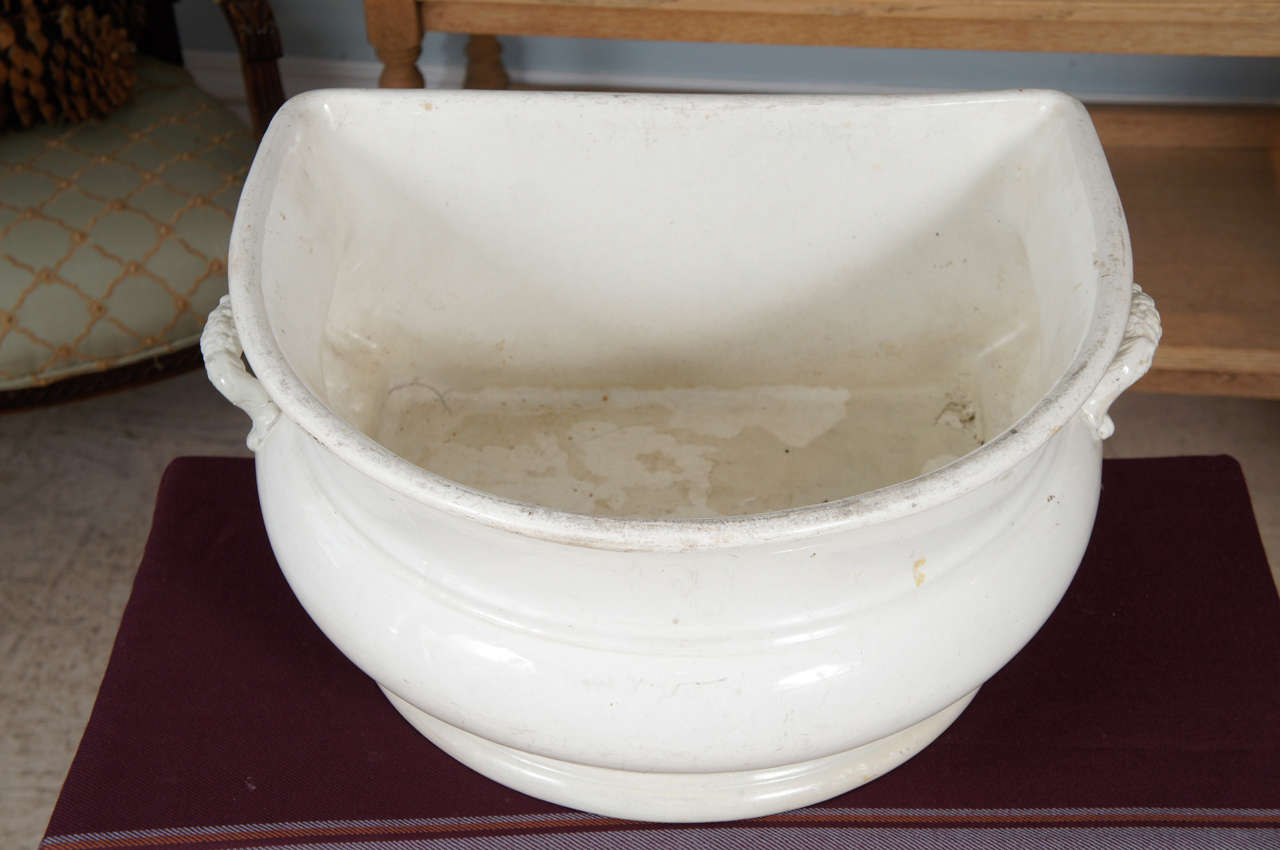 Enormous Stoneware Footbath
