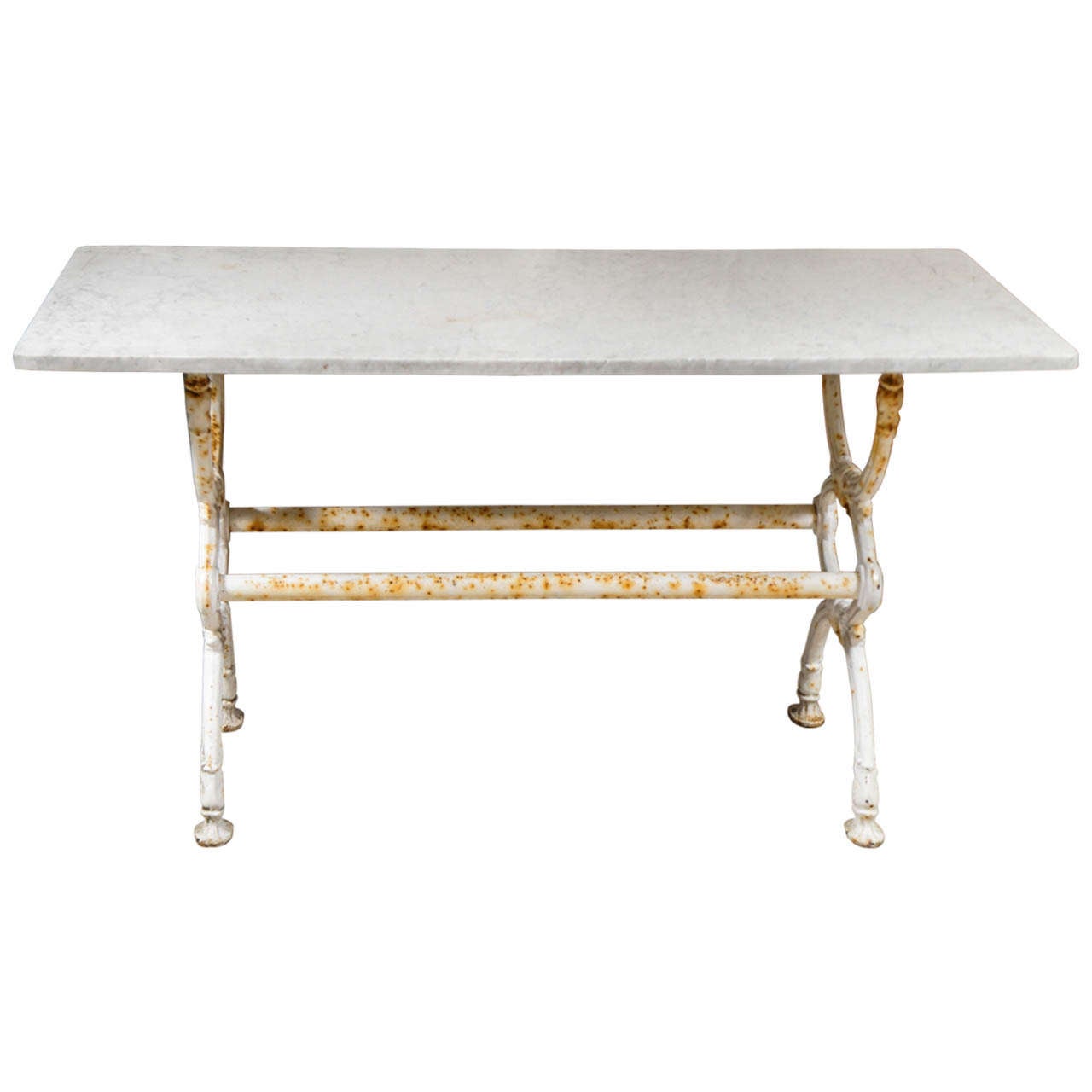 Late 19th-Early 20th Century Cast Iron Garden Table