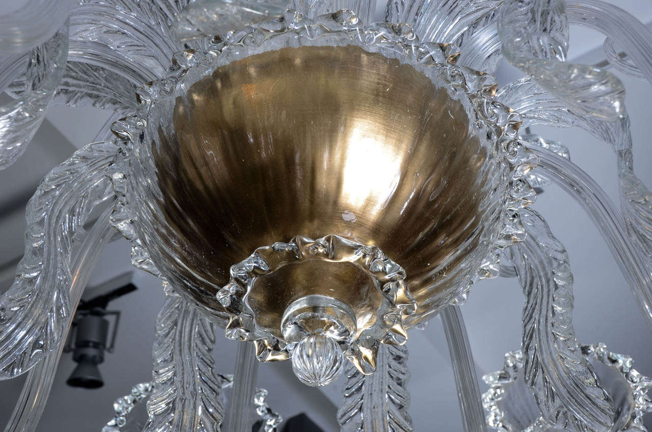 Astonishing Big Murano Glass Chandelier 1