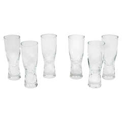 Set of Six Liqueur Glasses by Per Lutken for Holmegaard