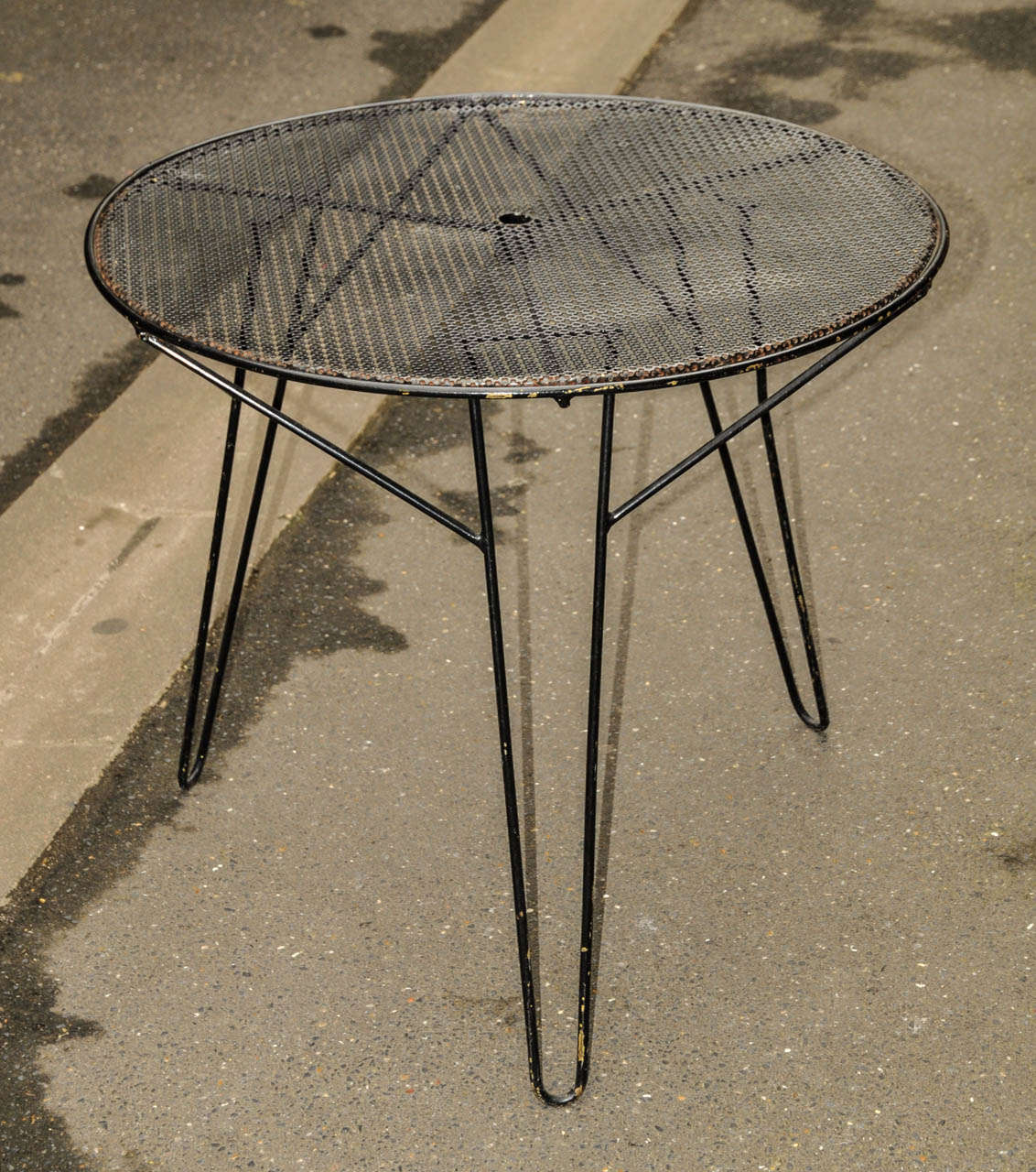 French 1950's Garden Table For Sale