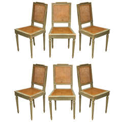 Set of Eight 1960's Chairs