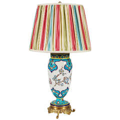 Antique French Aesthetic Movement Table Lamp