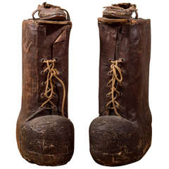 Giant Pair of Carnival Paul Bunyan Boots