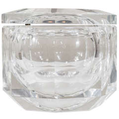 Vintage Alessandro Albrizzi Lucite Ice Bucket