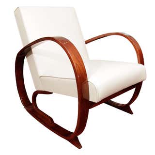 Art Deco Lounge Chair at 1stdibs