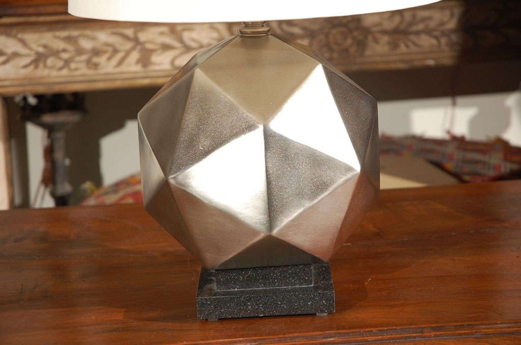 Unknown Geometric Sphere Lamp For Sale