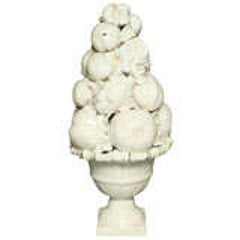 Porcelain Basket of Fruit 3