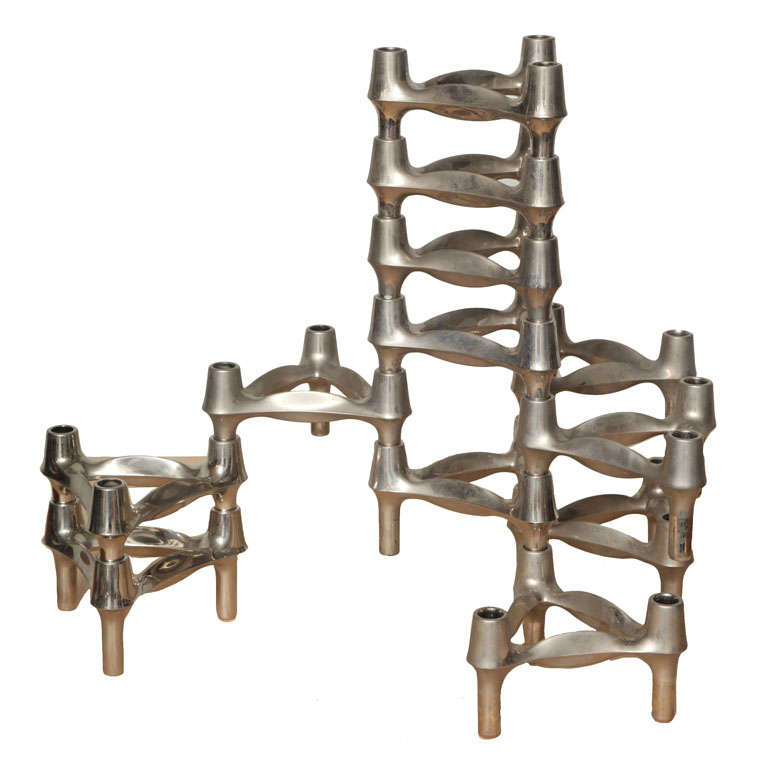 Modular Candlestick Holders by BMF (priced individually)