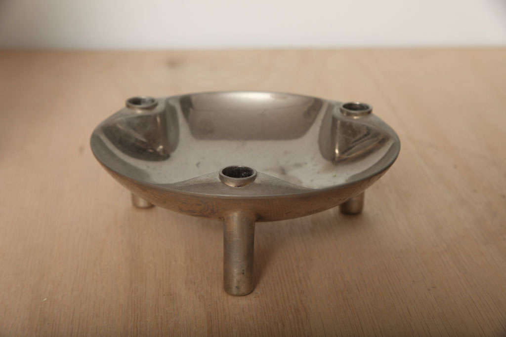 Modular Candleholder Tray by BMF Nagel In Excellent Condition In Stratford, CT