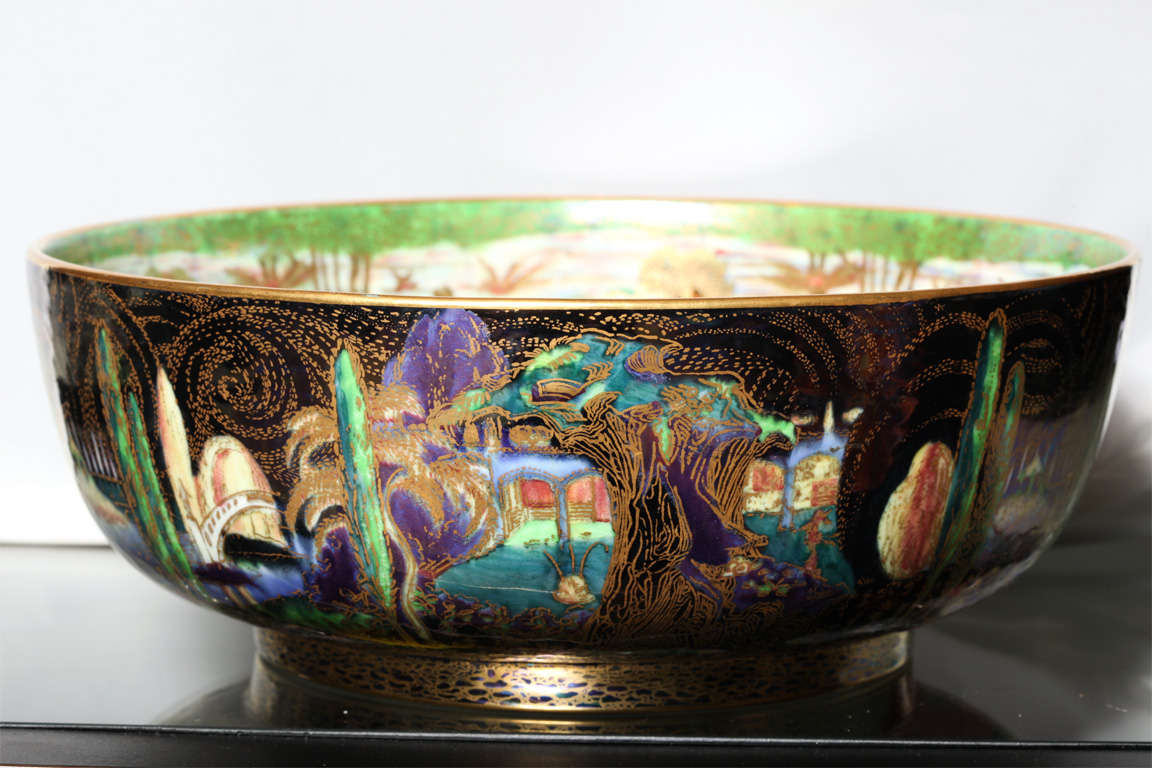 20th Century Wedgwood Fairyland Lustre Bowl For Sale