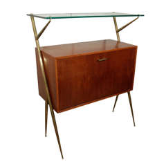 Two Tiered Italian Bar/ Cabinet