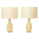 Pair Of Murano Lamps