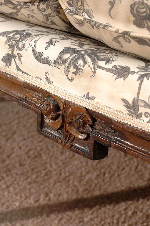 19th Century Louis XVI Style Canape Corbeille (Sofa)