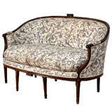 Louis XVI Style Canape Corbeille (Sofa)
