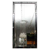 Deco Style Distressed Smoke Mirror 4