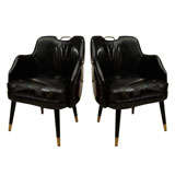 Dorothy Draper Style Side Chairs