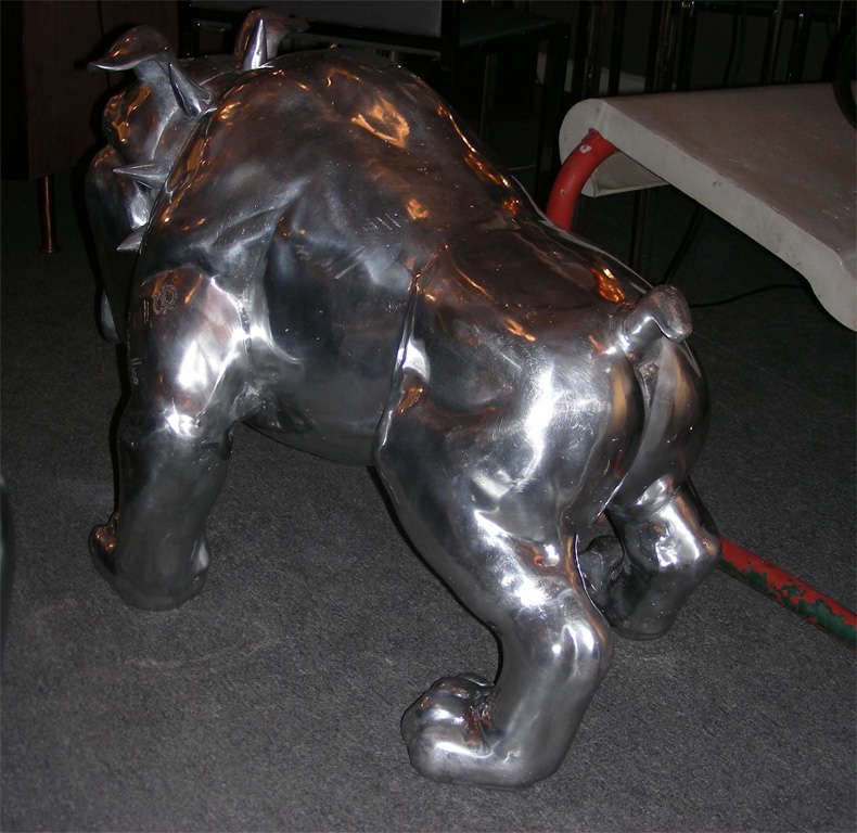 End of 20th Century Sculpture of a Bull Dog by Christian Maas 1