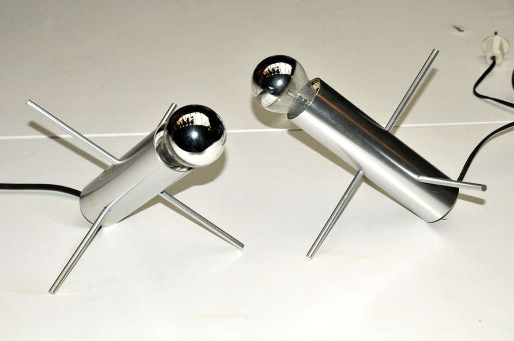 pair of 2 desk lights named "Cricket" for Raak Amsterdam