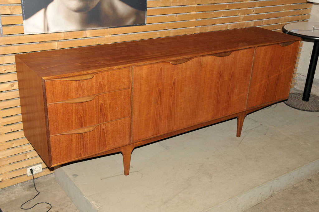 Wood sideboard / credenza by McIntosh & Co For Sale