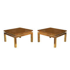 pair of coffee tables by Guy Lefevre for Maison Jansen 9