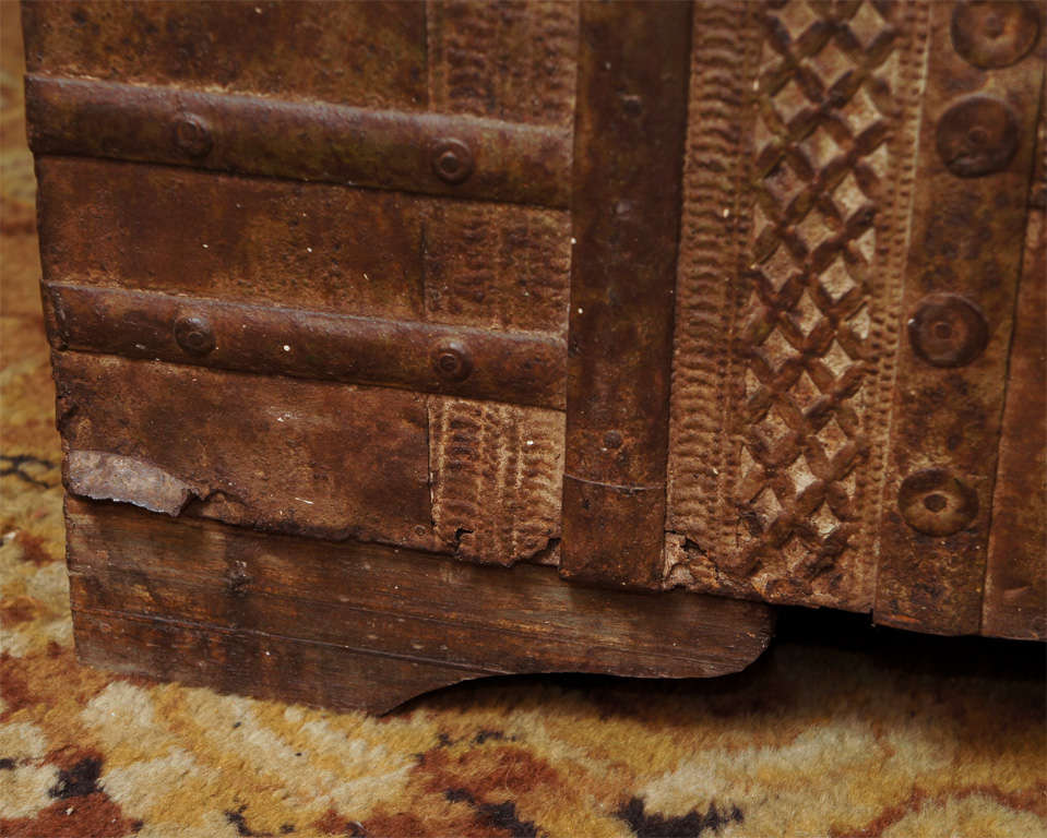 A  Large 19th Century Storage Chest From Napal 5