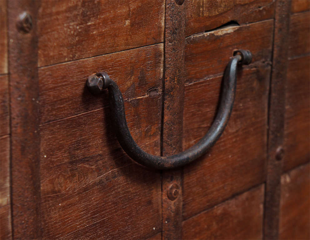 A  Large 19th Century Storage Chest From Napal 6