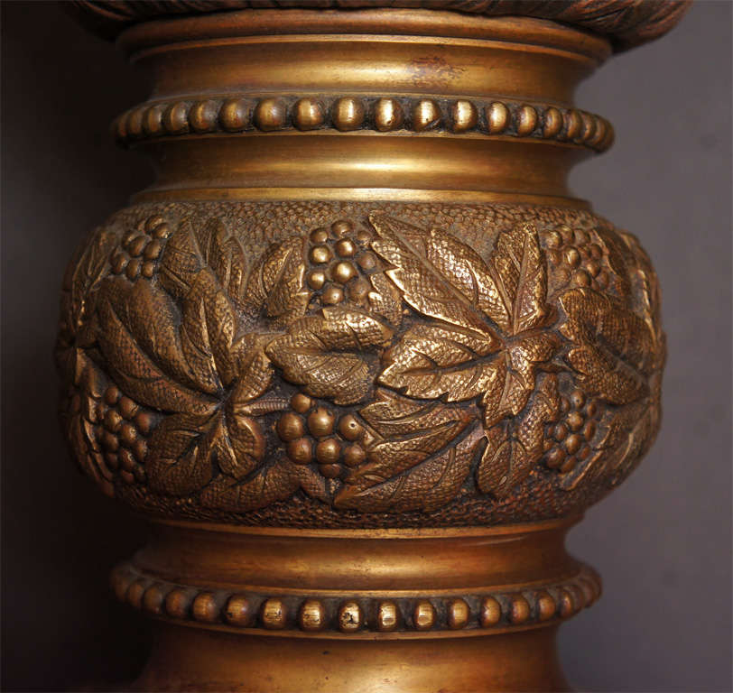 Cast Bronze Renaissance Revival Ewer of Massive Size For Sale 2