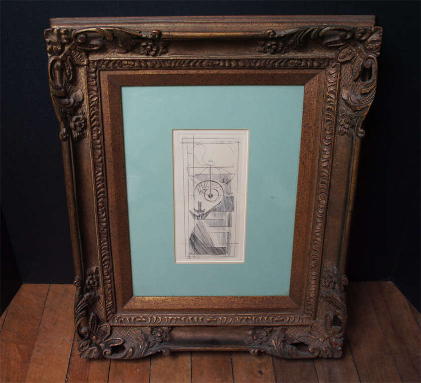 Marcel Duchamp Etching "Coffee Grinder" at 1stDibs marcel duchamp