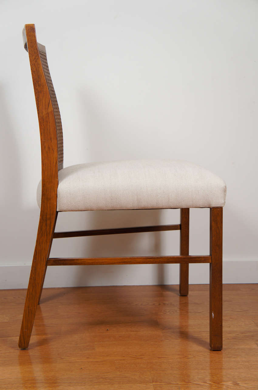 drexel cane back dining chairs